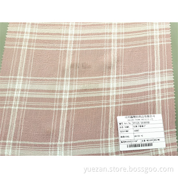 Fashion Woven Polyester Crepe Cationic Fabric